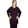 Scrub Jacket 2 pocket solid unisex full sleeve without rib